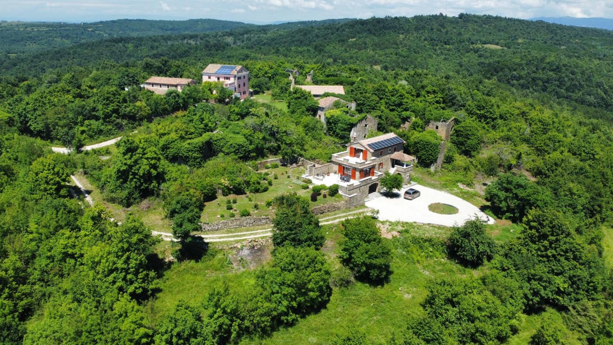 Casa Del Conte - Peaceful Hideaway In North Istria Βίλα Grožnjan Εξωτερικό φωτογραφία